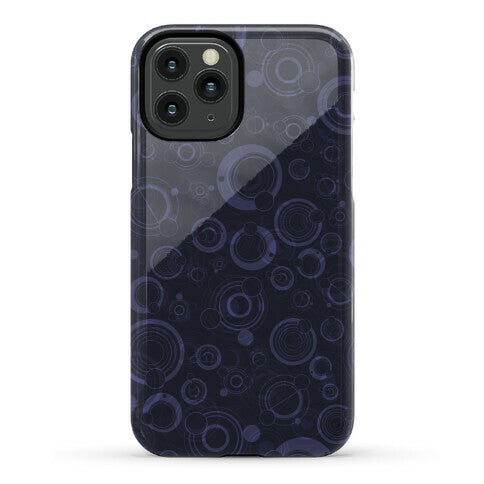 Gallifreyan Text Pattern Phone Case